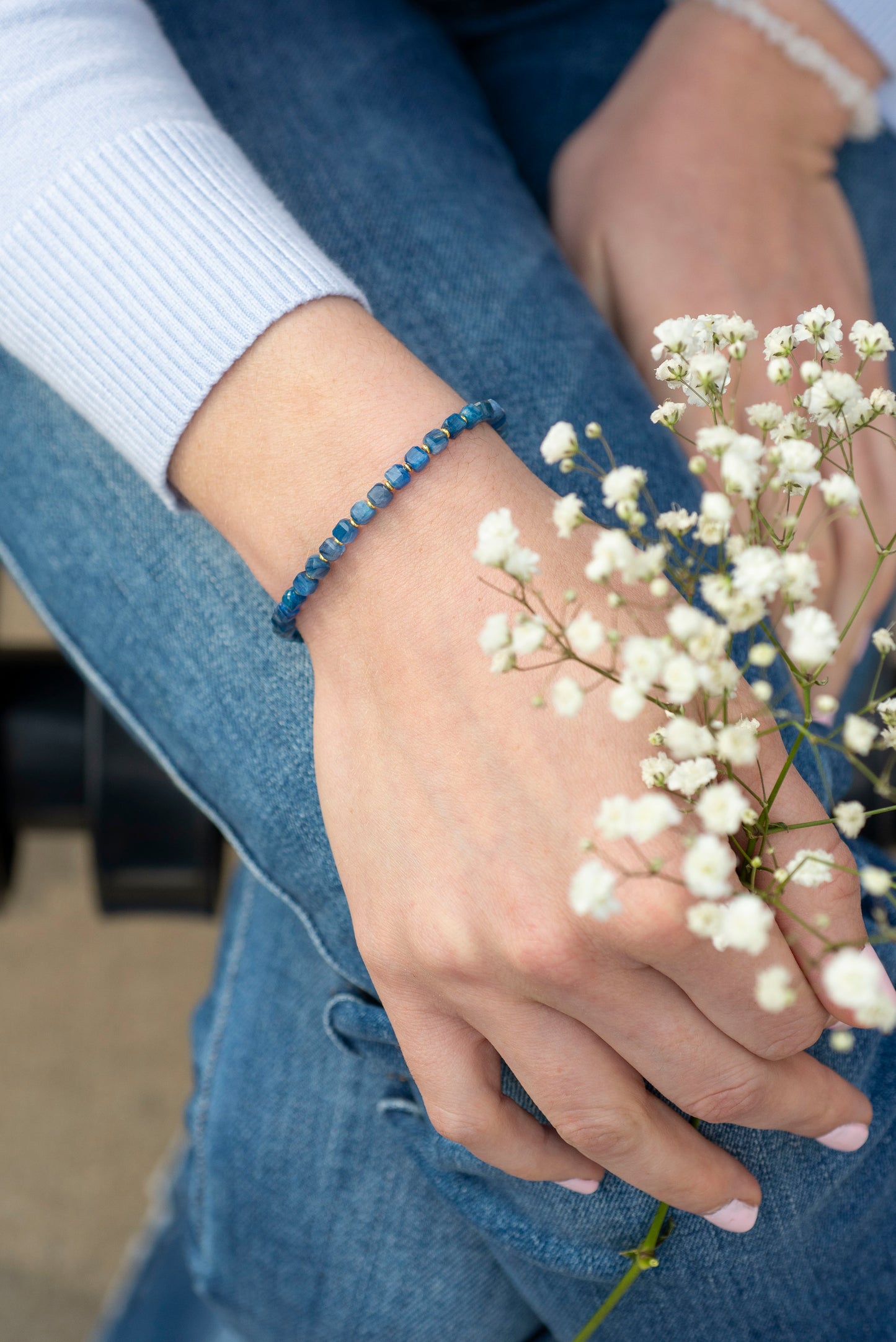 Kyanite Go With Clarity Bracelet