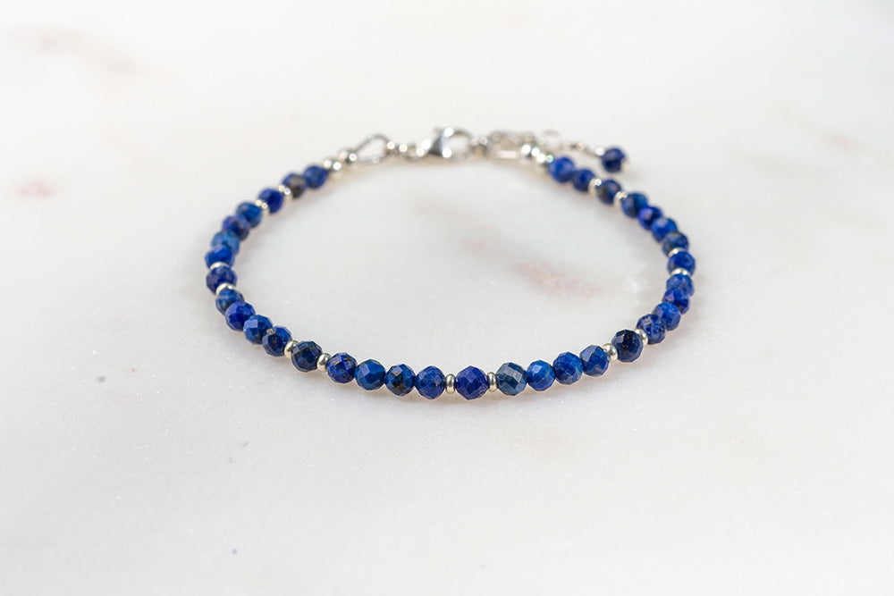 Lapis Lazuli Micro Bracelet