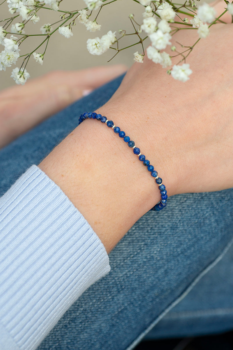 Lapis Lazuli Micro Bracelet