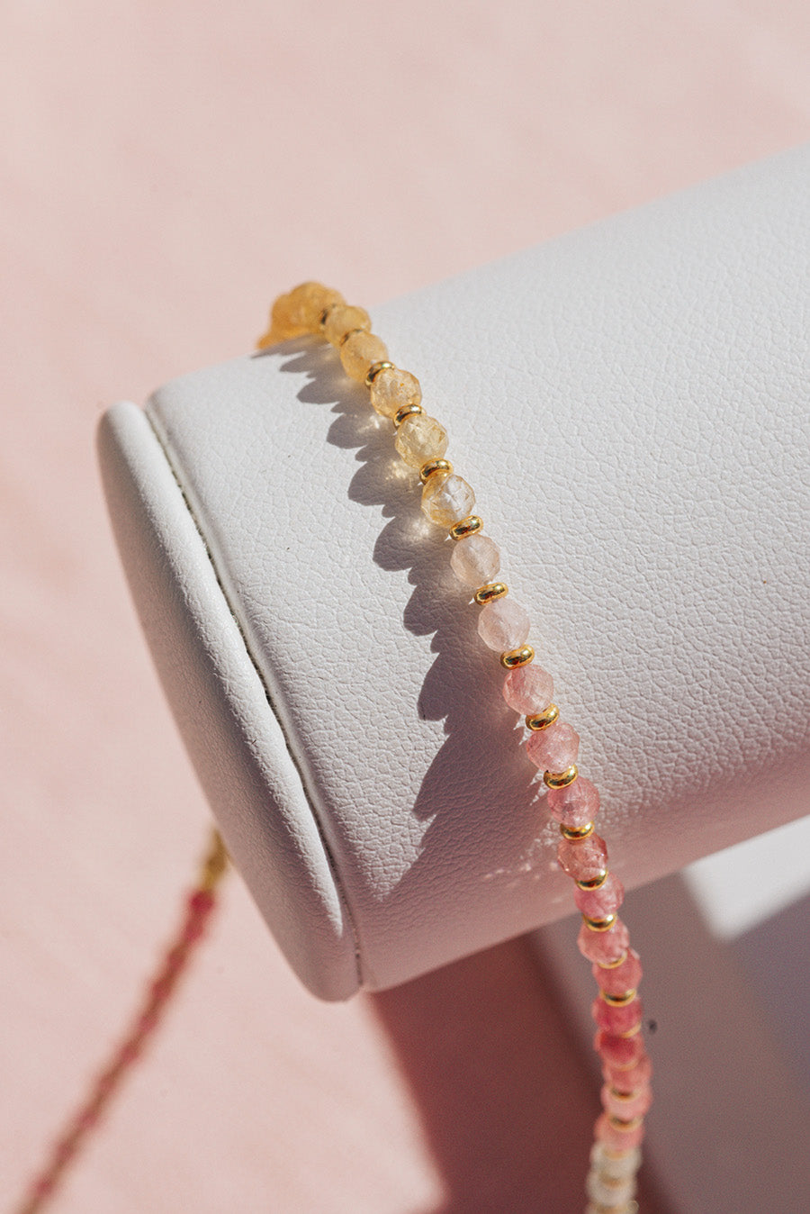 Ombré Tourmaline Micro Necklace