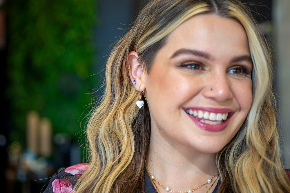 Pearl Sweetheart Earrings