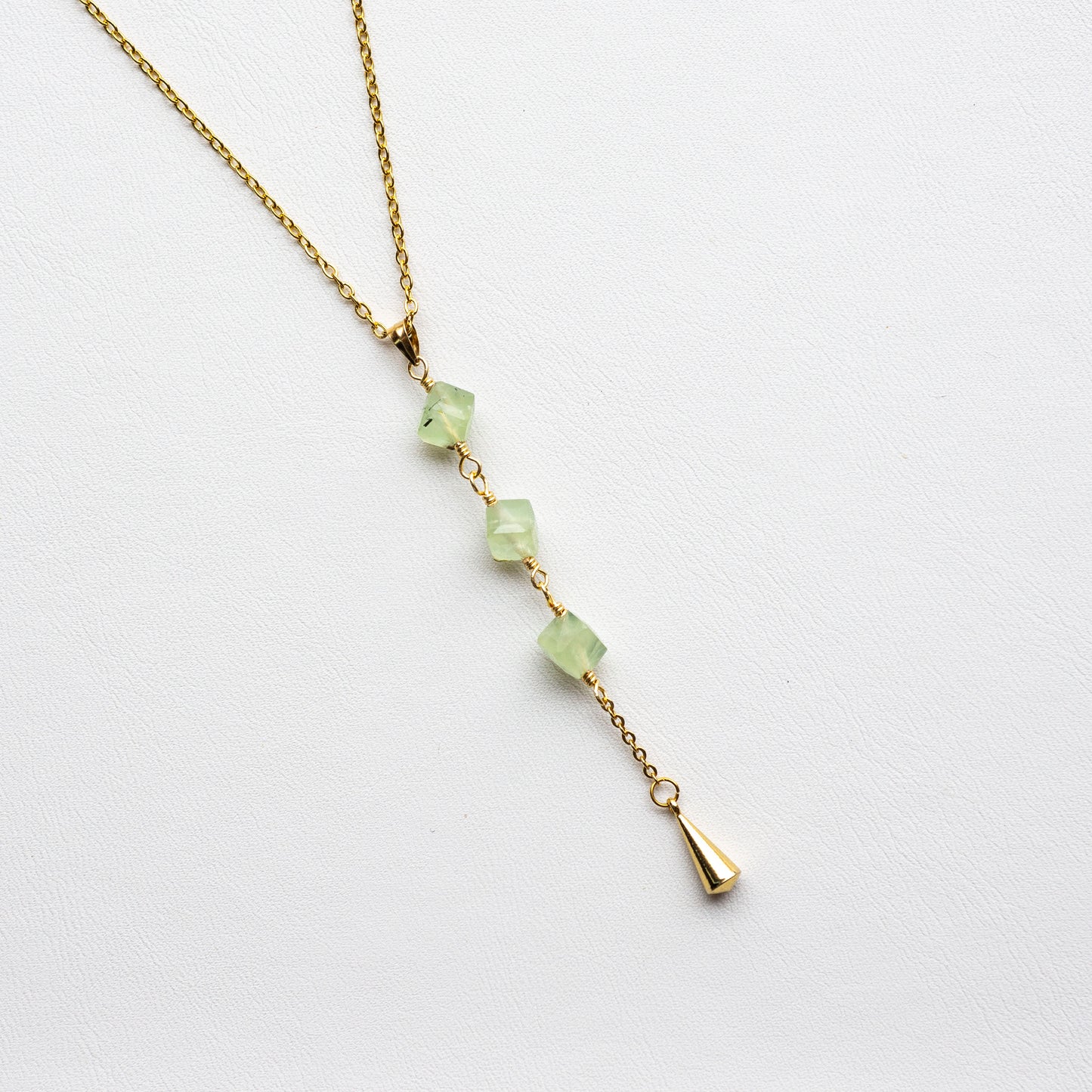 Prehnite Paradigm Necklace