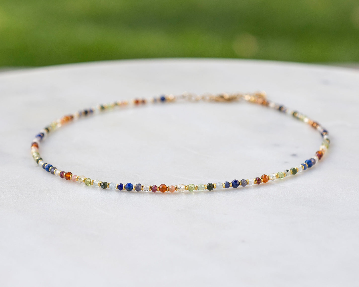 Rainbow Chakra Micro Necklace