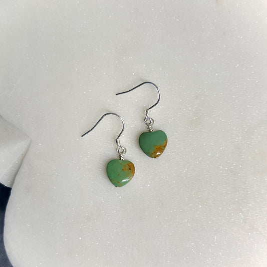 Turquoise Sweetheart Earrings