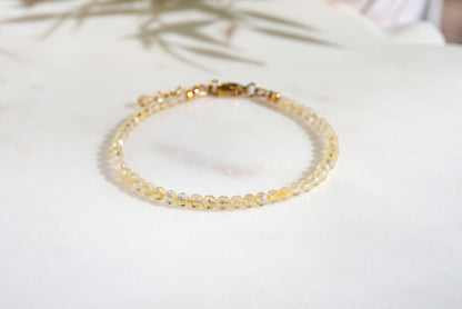 Citrine Micro Bracelet