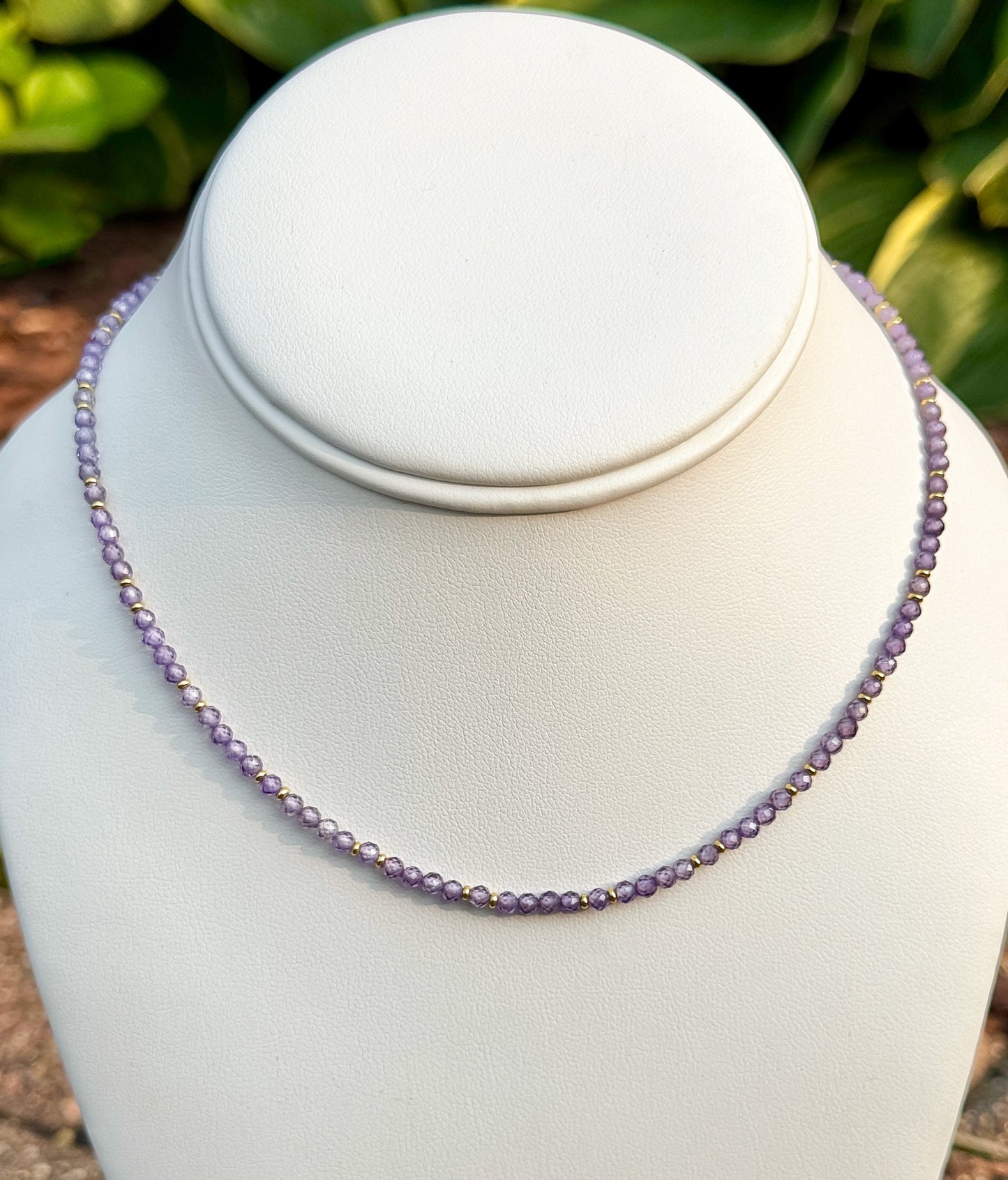 Purple Pride Sparkle Necklace