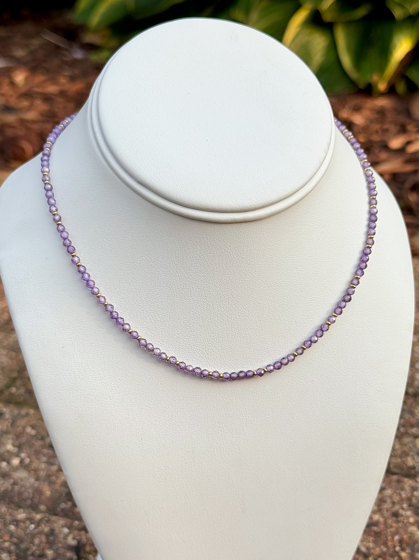 Purple Pride Sparkle Necklace