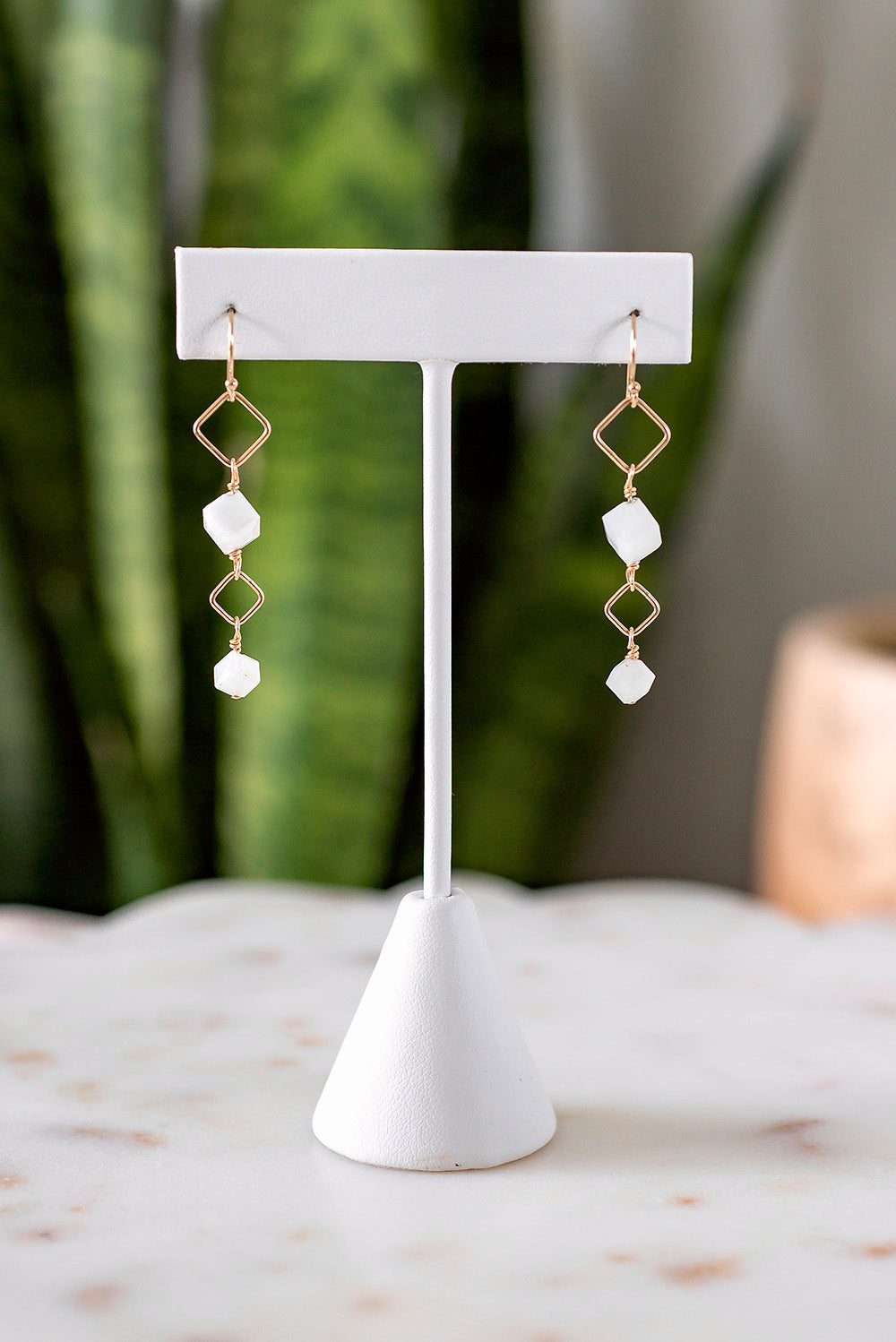 Moonstone Paradigm Earrings