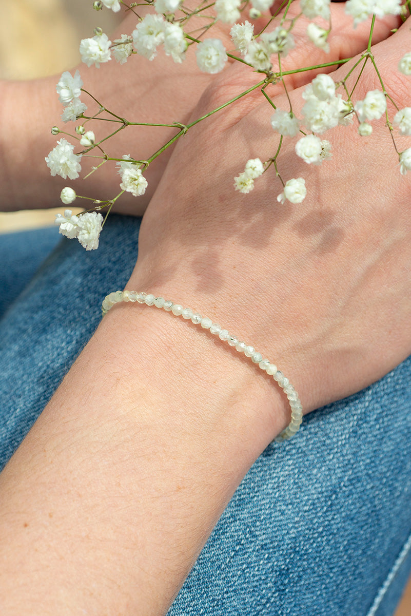 Prehnite Micro Bracelet