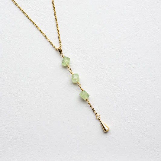 Prehnite Paradigm Necklace