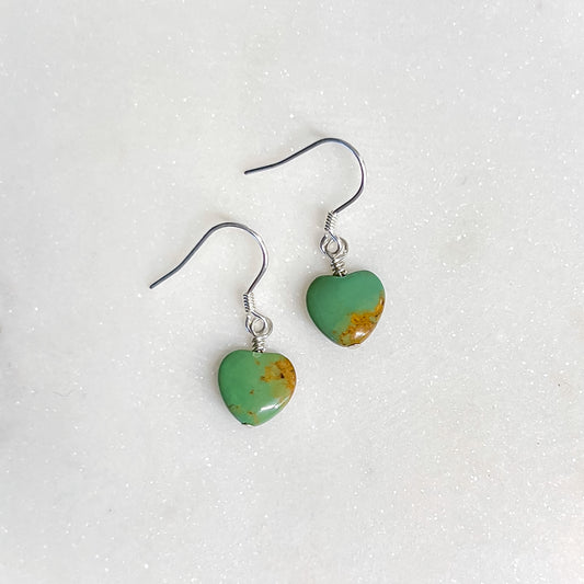 Turquoise Sweetheart Earrings
